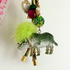 rhino bag charm - bold & playful