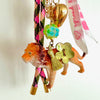 leeuw bag charm - fierce & fun - VERKOCHT