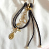 lady bag charm - zwart