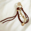 lady bag charm - bruin